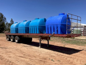 5300L Water Tanks x 4