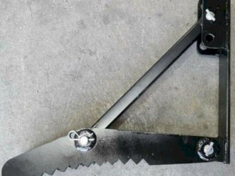 Excavator Thumb 5ton - Heavy Duty -Multi-angle Bracket - Fold-away