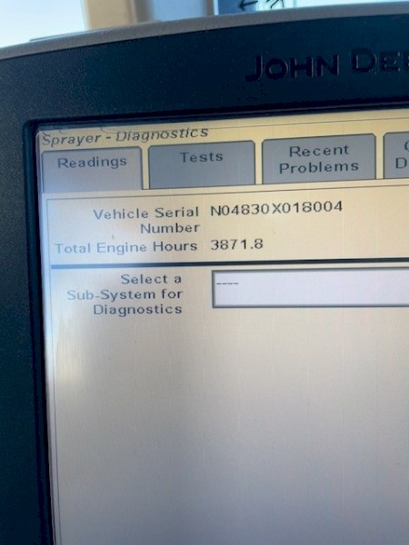 2012 4830 John Deere Sprayer