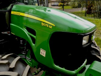 2012 John Deere 5075M PowrReverser 4x4 Agricultural Farm Tractor