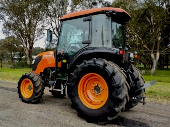 2014 Kubota M8540N Narrow 4x4 Orchard/Vineyard Compact Agricultural Farm Tractor