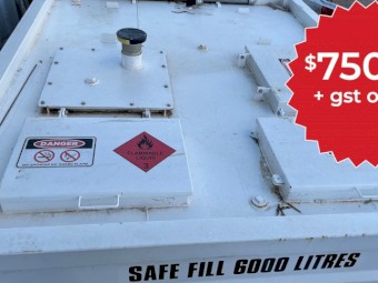 Second Tank For Sale - Inquire Now before it's gone