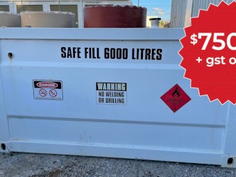 Second Tank For Sale - Inquire Now before it's gone