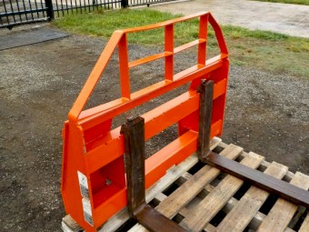 Pallet Fork Attachment to suit Tractor with FEL & Euro Hitch