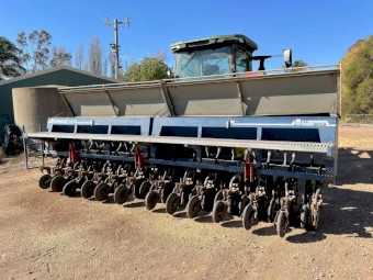 Agrowplow Conservadrill 20ft 28 run Disc Planter