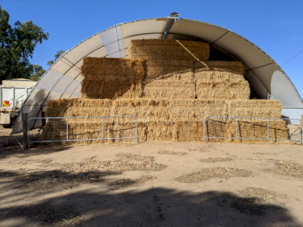 500mt Oaten Hay 600kg+ 8x4x3 Bales
