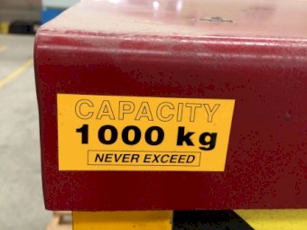 Safetech Hydraulic Lift Table