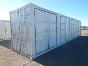New 40ft High cube Containers with side doors and end doors