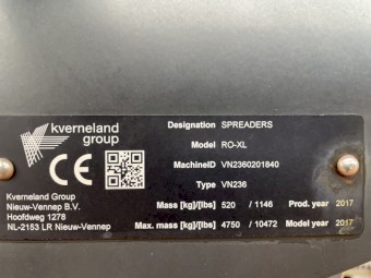 Vicon RO-XL Spreader