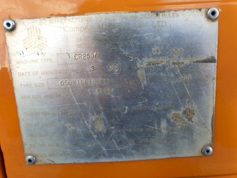 Compair CR250A Trailer Mounted Air Compressor