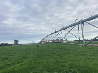 Pierce 7 spans micro Centre pivot 