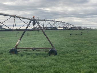 Pierce 7 spans micro Centre pivot 