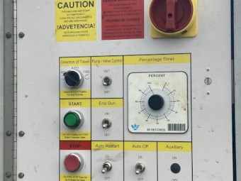 Pierce 7 spans micro Centre pivot 