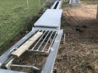 Sheep yards Proway bulk handler