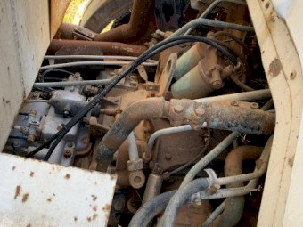 1977 Mercedes Benz 2224 V series bogie drive farm tipper. (No Go) ONO.