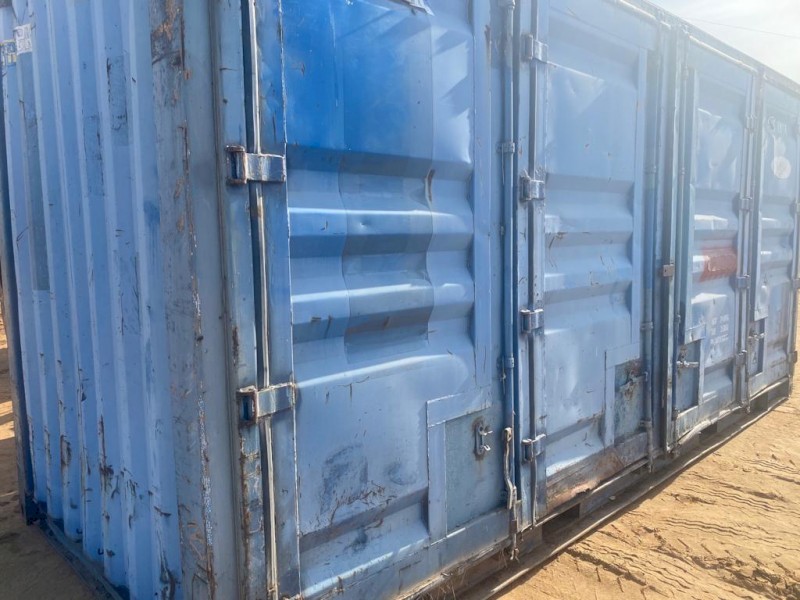 20' Shipping Container with side doors