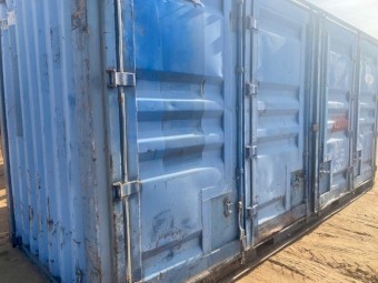 20' Shipping Container with side doors
