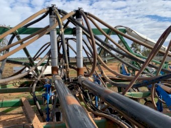 Smale 50ft Seeder with Knuckey Sow & Press Wheels. Double Shoot. Parallelogram.