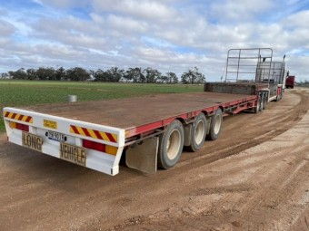 1998 Freighter Drop Deck Trailer
