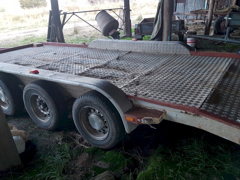 Car Plant Tri-Axle Trailer