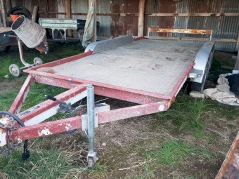 Car Plant Tri-Axle Trailer