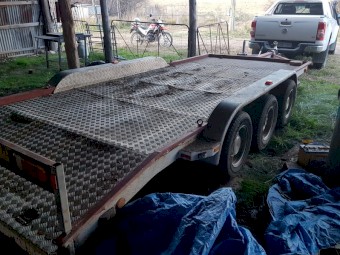 Car Plant Tri-Axle Trailer