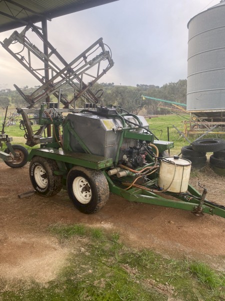 Custom Built12 Metre Trailing Boom Spray