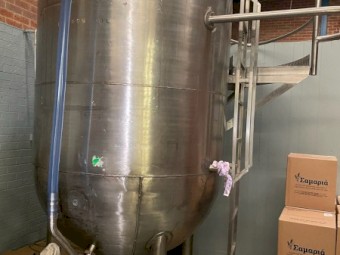 Stainless Steel VAT / Tank - Milk, Oil, Water, Wine - Food Grade