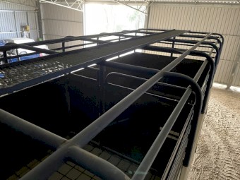 2001 Topstart 40ft Tri-Axle Trailer & Crate