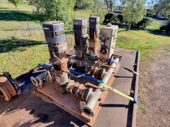 Grundfos CR45 Pumpskid