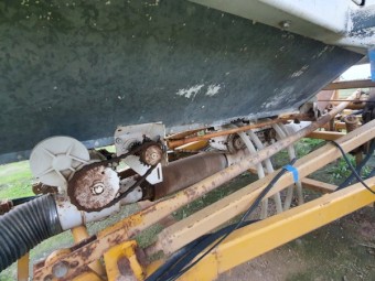 CONNOR SHEA EC STRADDLE SEEDER 32FT WITH PRICKLE CHAIN AND SMALL SEED BOX