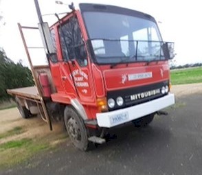 Mitsubishi FM557 Truck Steel Tipping Truck