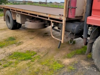 Mitsubishi FM557 Truck Steel Tipping Truck