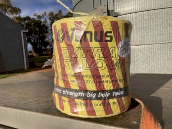 2 Pallets of Venus Extra Yellow Baling Twine for big square balers