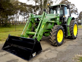 2016 John Deere 6140M 4x4 145hp Agricultural Farm Tractor