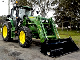 2016 John Deere 6140M 4x4 145hp Agricultural Farm Tractor