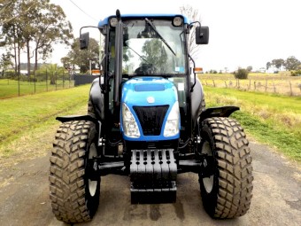 2014 New Holland T4030 Deluxe 4x4 Agricultural Farm Tractor