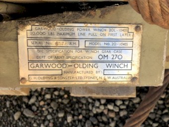 Winch X Army Oldin 20000LB