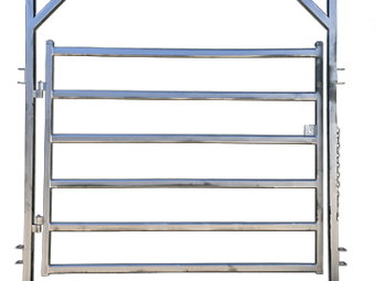 (A156)  Cattle Yard Gate 60mm x 30mm x 1.6mm Oval Rail