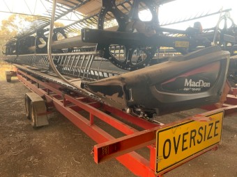 2018 Case IH 8240 Header with FD145 Draper Front