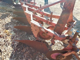 Massey Ferguson 74 5/6 Moulboard Plough with Shears