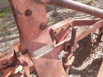 Massey Ferguson 74 5/6 Moulboard Plough with Shears