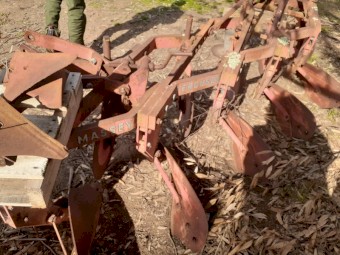 Massey Ferguson 74 5/6 Moulboard Plough with Shears