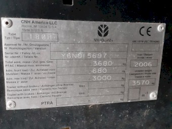 New Holland BR750A round baler