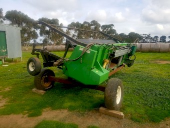 Smale 12ft Canola Pickup Front