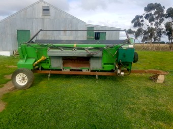 Smale 12ft Canola Pickup Front
