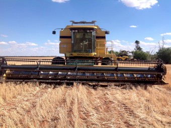 New Holland TR98 Header with 30ft Front