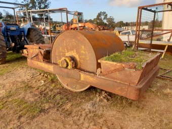 Steel Drum Trailing Roller - 1350D x 1530W