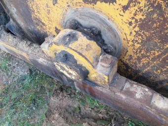 Steel Drum Trailing Roller - 1350D x 1530W