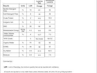 Lucerne Clover Hay 300 Bales 8x4x3